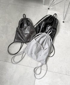 WEGO ハトメデザインナップサック