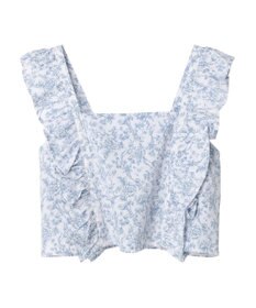 earth music&ecology 隠れウサギ柄ビスチェ