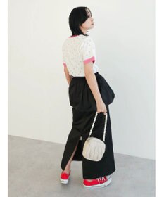 Green Parks アリス／小花ワッペンＴＥＥ