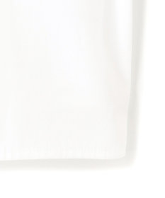 BEIGE， 【洗える】MAGNOLIA / ゴールド釦コットンショート丈ブラウス