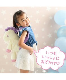 Mother garden マザーガーデン ユニコーン ぬいぐるみ リュック 《クリーム/ピンク》