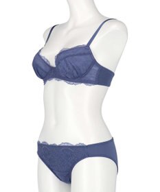 AMPHI ブラジャー ショーツセット まる胸メイク 推し活・推し事応援 Aカップあり 【ブラショーツセット】 上下セット ブラ BBJ201 アンフィ／ワコール