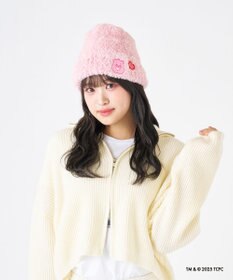 MOONBAT Care Bears(ケアベア) ボリュームへアリービーニー ニット帽 帽子 手洗い可能