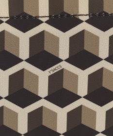 Y'SACCS キュービックモノグラム　スクエアショルダー