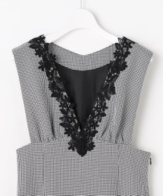 Feroux 美シルエットレース ジャンパースカート