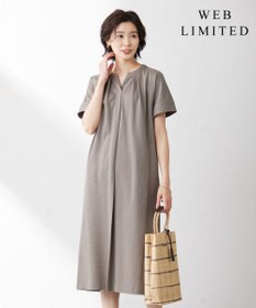 J.PRESS LADIES S 【WEB限定カラーあり・抗菌消臭・吸水速乾】サッカージャージー ワンピース