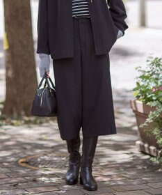 J.PRESS LADIES S 【WEB限定カラーあり・洗える】ツムギート flannel キュロット パンツ