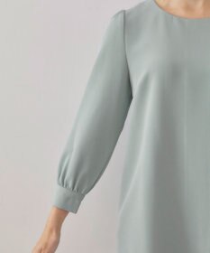 Tiaclasse L 【洗える】アシンメトリ―タックチュニック