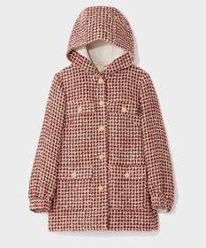 GRACE CONTINENTAL ツイードフードコート