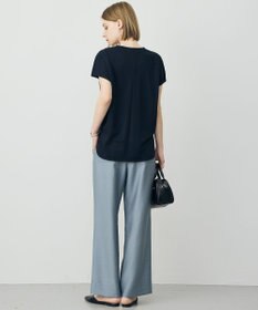 ICB L スパンプラチナム Vネックカットソー