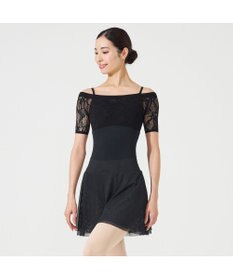 Chacott ハーフスリーブレオタード