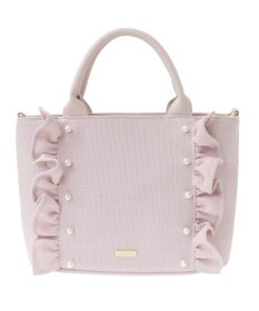 Maison de FLEUR 2WayフリルトートMバッグ