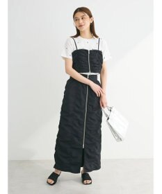 Green Parks ・ＥＬＥＮＣＡＲＥ　ＤＵＥ　シャーリングＷーＺＩＰスカート