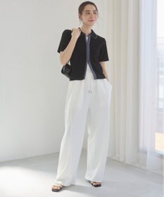 WEGO 【ANGIE VINTAGE/サマーニット】フロントホックポロニット
