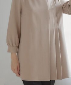 Tiaclasse L 【洗える】アシンメトリ―タックチュニック