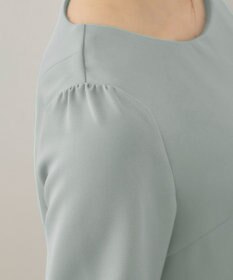 Tiaclasse L 【洗える】アシンメトリ―タックチュニック