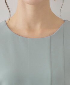 Tiaclasse L 【洗える】アシンメトリ―タックチュニック