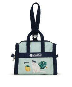 LeSportsac MICRO WEEKENDER CHARM/トロピカルミャオキャットマイクロウィークエンダーチャーム