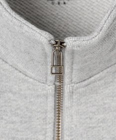 J.PRESS YORK STREET 【UNISEX】裏毛ロゴハーフジップ スウェット