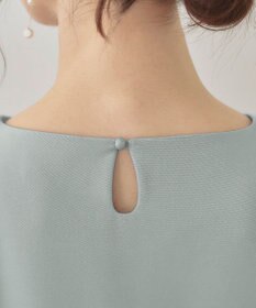 Tiaclasse L 【洗える】アシンメトリ―タックチュニック