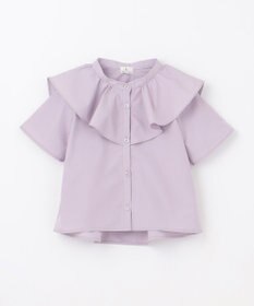 組曲 KIDS 【110-140㎝】パピヨンラッフル ブラウス