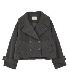 earth music&ecology シャギーショートコート