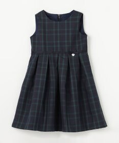 ANY KIDS チェック ジャンパースカート