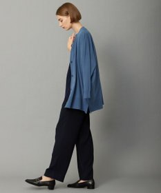 ICB 【洗える】ヴィスコースワイド Vネックカーディガン