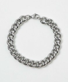 WEGO Mステンレスヘビーチェーンブレスレット