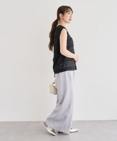 Green Parks ・ＳＵＧＡＲ　ＳＰＯＯＮ　フリルレースノースリーブ