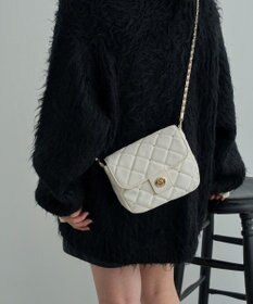 WEGO スタッズ付きキルティングショルダー