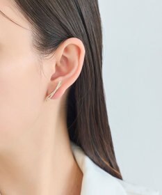 Phoebe 2wayクロッシングリュクスピアス&イヤリング(片耳)