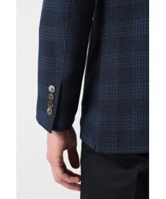 DAKS グレンチェック ジャージージャケット