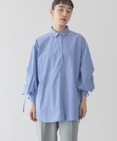 AMERICAN HOLIC イージーケアバックギャザーリボンシャツ