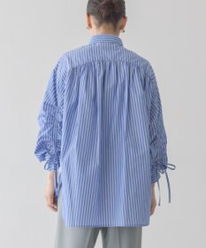 AMERICAN HOLIC イージーケアバックギャザーリボンシャツ