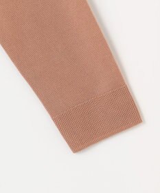 自由区 L 【アンサンブル対応・洗える】マラケシュフラワープリント長袖 カーディガン