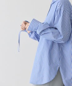 AMERICAN HOLIC イージーケアバックギャザーリボンシャツ