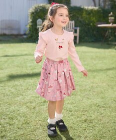 ANY KIDS 【カードキャプターさくら×any FAM】総柄 スカート