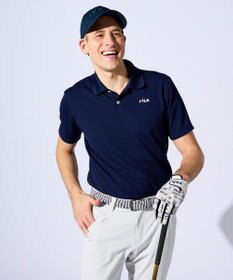 FILA GOLF／marie claire 【FILA GOLF】ワンポイントロゴ半袖ポロシャツ