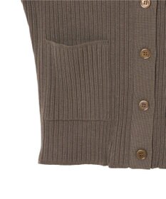 JOSEPH 【洗える】メリノリブ　カーディガン