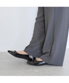 MODE ET JACOMO <carino>【レイン対応】中敷きデザインバレエシューズ