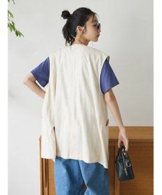 CRAFT STANDARD BOUTIQUE 【キナリノ別注】リネンレーヨンジレベスト