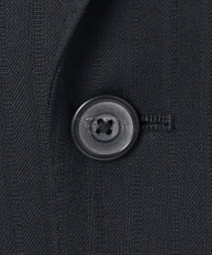 GOTAIRIKU 【御幸毛織】ドライスピナーツイルストレッチスーツ_ブラックストライプ