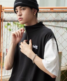 WEGO 【ユニセックス着用ITEM】ノースリハーフジッププルオーバー