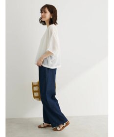 Green Parks ・ｆｕｒｒｙ　ｒａｔｅ　ピンタックボイルブラウス