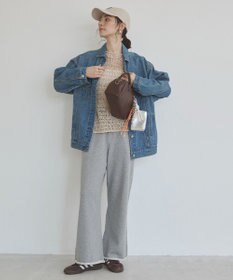 WEGO 【ANGIE VINTAGE】ビッグシルエットデニムジャケット / オーバーサイズGジャン