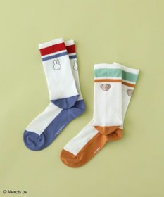 Green Parks Ｍｉｆｆｙ／配色ラインソックス