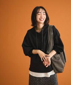 Green Parks ａｎｄｍｉｋｋａ．合皮ドロストバルーンバック