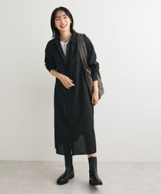 Green Parks ａｎｄｍｉｋｋａ．合皮ドロストバルーンバック