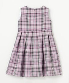 ANY KIDS チェック ジャンパースカート